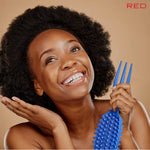 Red By Kiss Curl & Care 4-in-1 Detangle Brush Blue