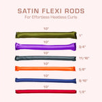 Red By Kiss Heatless Curling Silky Satin Flexi Rods