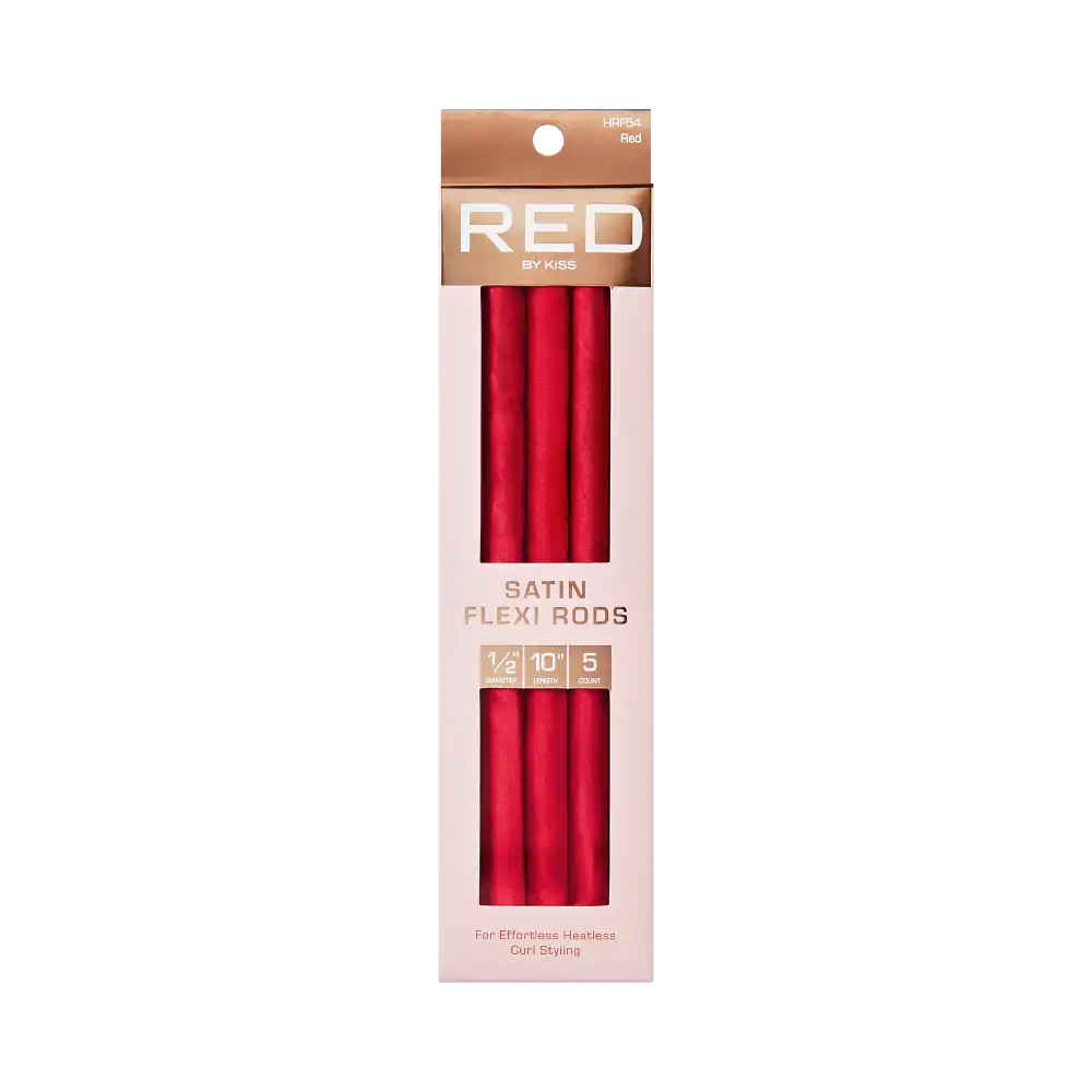 Red By Kiss Heatless Curling Silky Satin Flexi Rods