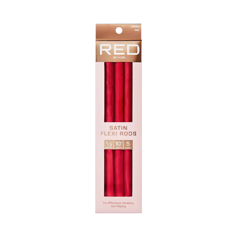 Red By Kiss Heatless Curling Silky Satin Flexi Rods