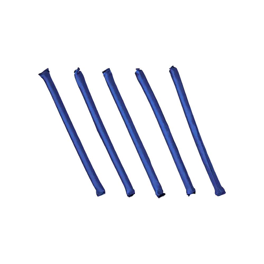 Red By Kiss Heatless Curling Silky Satin Flexi Rods BLUE