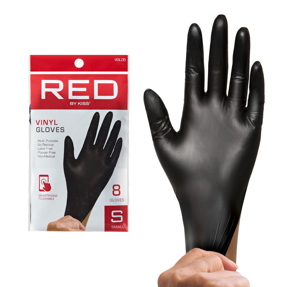Red By Kiss Vinyl Gloves (8pcs)