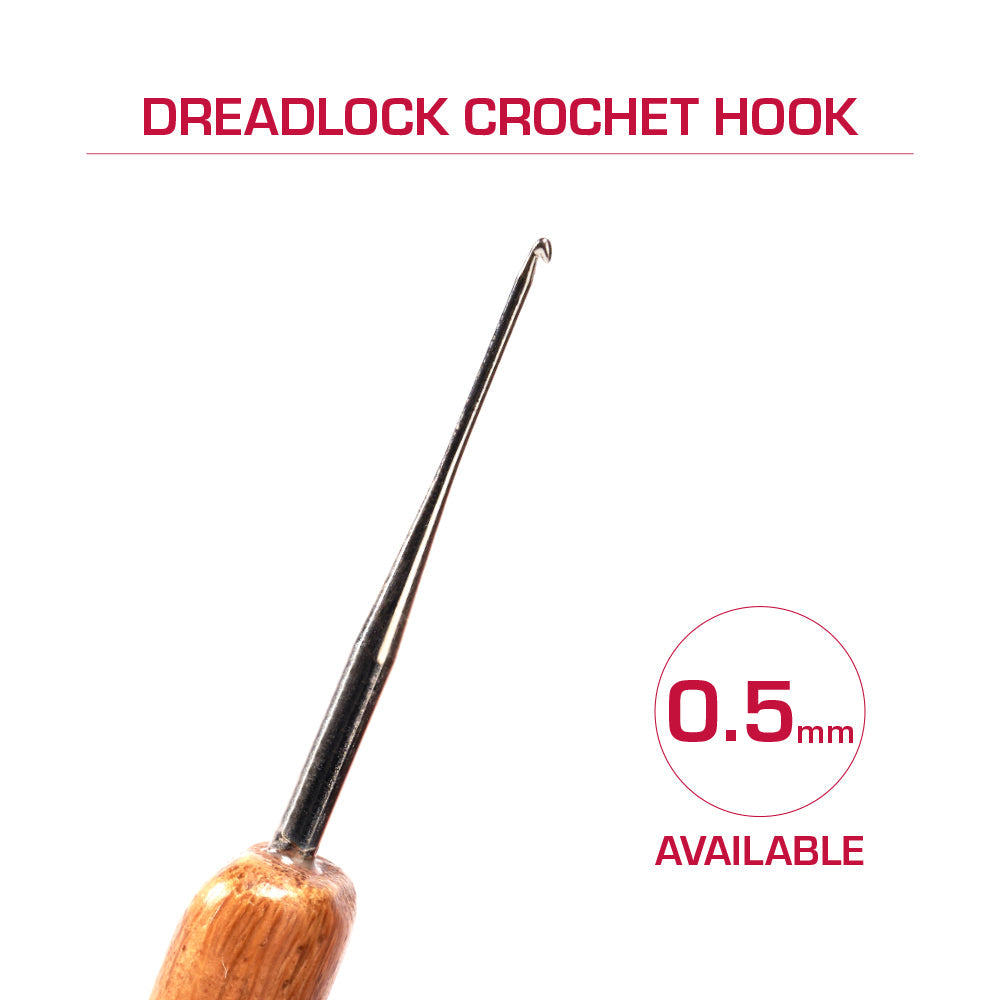 Red By Kiss Dreadlock Crochet Hook 0.5mm