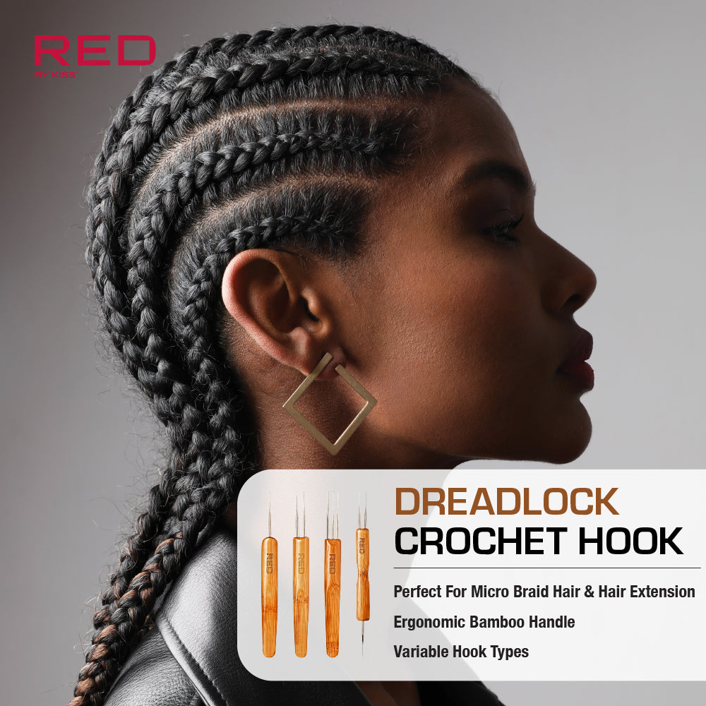 Red By Kiss Dreadlock Crochet Hook 0.5mm