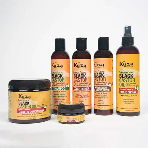 Kuza Jamaican Black Castor Oil Conditioning Braid Spray 354ml