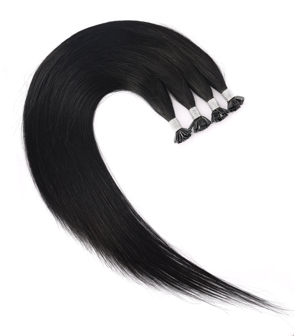 Dressmaker 100% Human Remy European Keratin Flat Tip Straight Hair Extensions