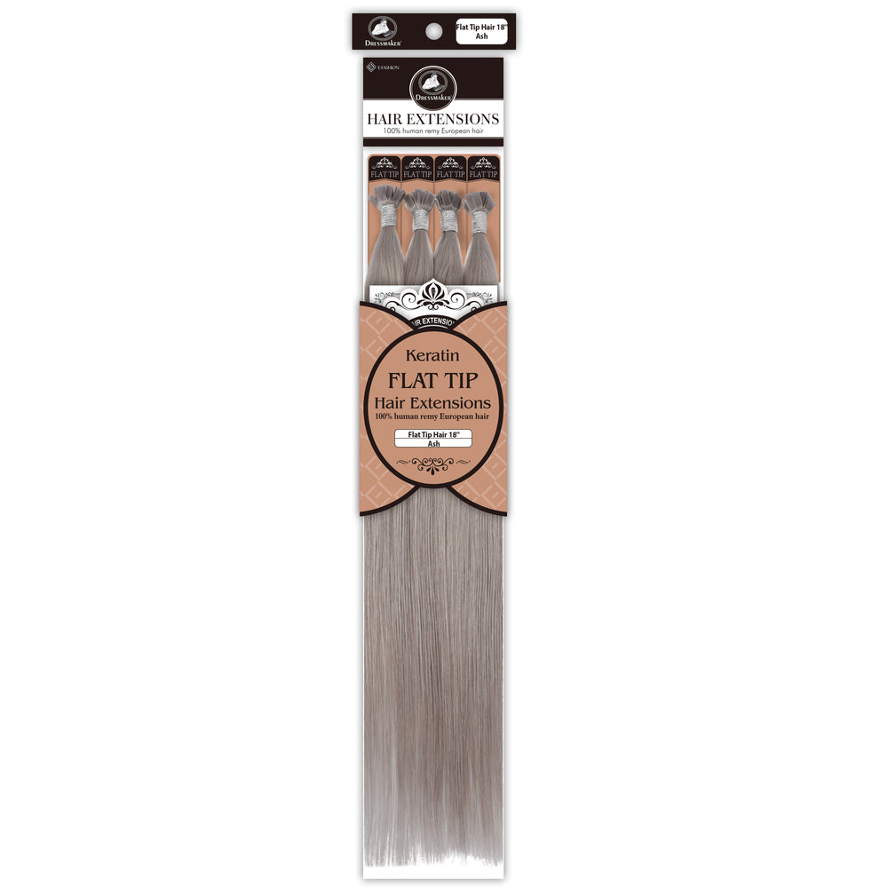 Dressmaker 100% Human Remy European Keratin Flat Tip Straight Hair Extensions