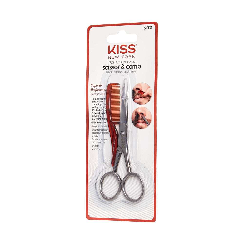 KISS NEW YORK Premium Moustache Scissors