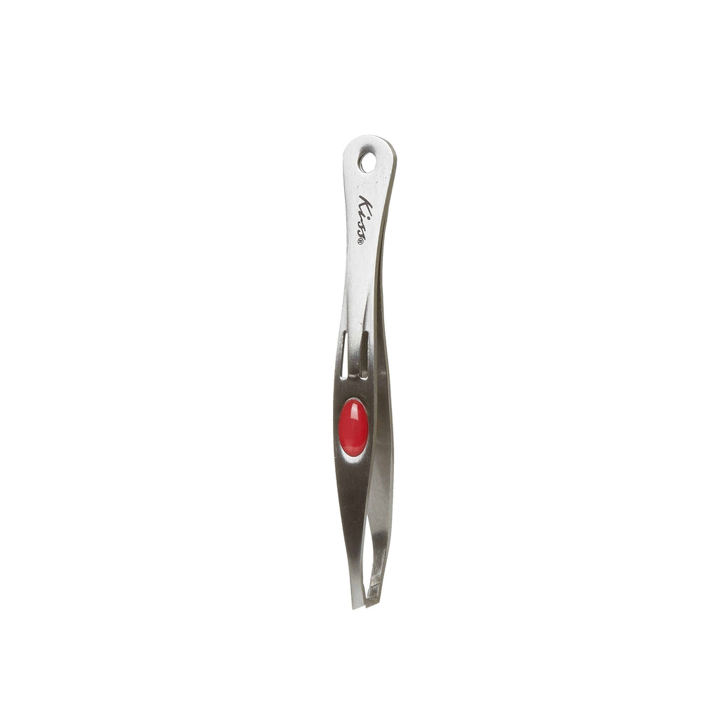 KISS NEW YORK Slant Tip Tweezer with Suction Cup