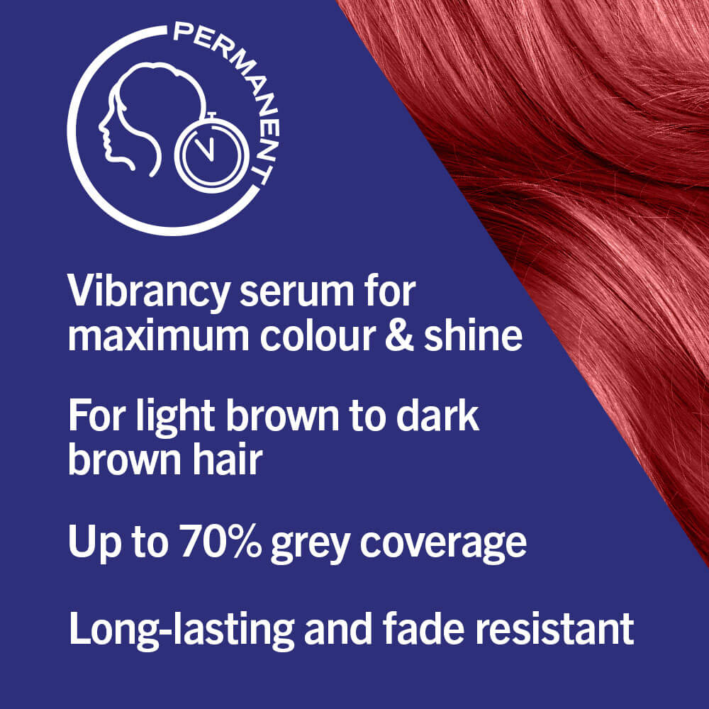 Schwarzkopf Live Intense Colour Permanent Hair Colour Dye 043 Passion Red