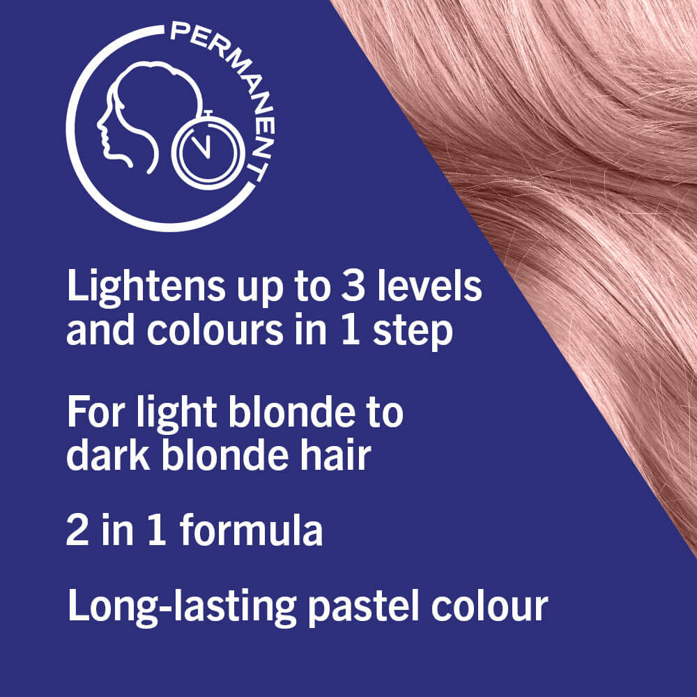 Schwarzkopf Live Lightener & Twist Permanent Colour 101 Cool Rose
