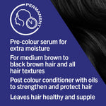 Schwarzkopf Live Colour + Moisture Permanent Hair Colour Dye M01 Twilight Black