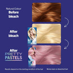 Schwarzkopf Live Pretty Pastels Semi Permanent Hair Colour Dye P123 Rose Gold