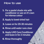 Schwarzkopf Live Ultra Brights Semi-Permanent Hair Colour Dye 098 Steel Silver