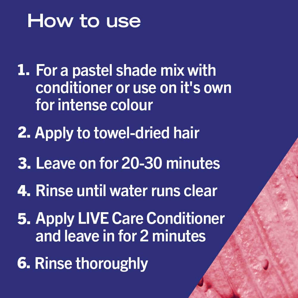 Schwarzkopf Live Ultra Brights Semi-Permanent Hair Colour Dye 092 Pillar Box Red