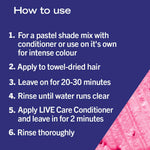 Schwarzkopf Live Ultra Brights Semi-Permanent Hair Colour Dye 091 Raspberry Rebel