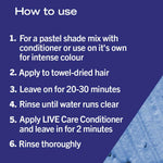 Schwarzkopf Live Ultra Brights Semi-Permanent Hair Colour Dye 095 Electric Blue