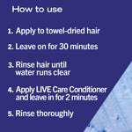 Schwarzkopf Live Pretty Pastels Semi Permanent Hair Colour Dye P121 Denim Steel