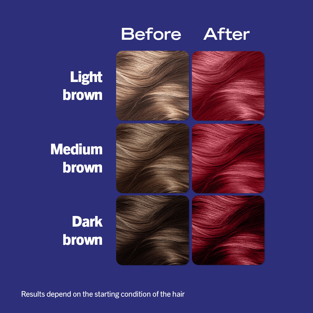 Schwarzkopf Live Colour + Lift Permanent Hair Colour Dye L75 Deep Red