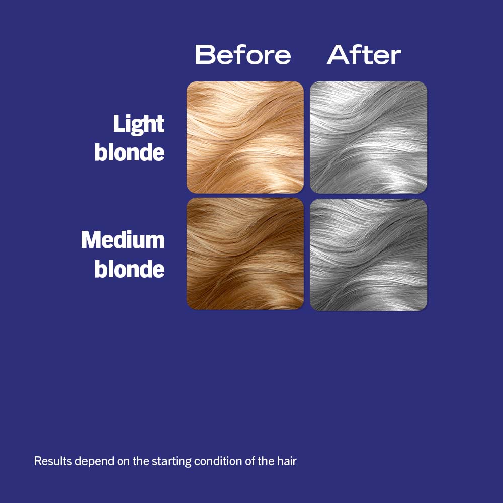 Schwarzkopf Live Urban Metallics Permanent Hair Colour Dye U71 Metallic Silver