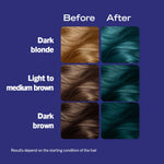 Schwarzkopf Live Urban Metallics Permanent Hair Colour Dye U75 Midnight Jade