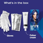 Schwarzkopf Live Ultra Brights Semi-Permanent Hair Colour Dye 095 Electric Blue