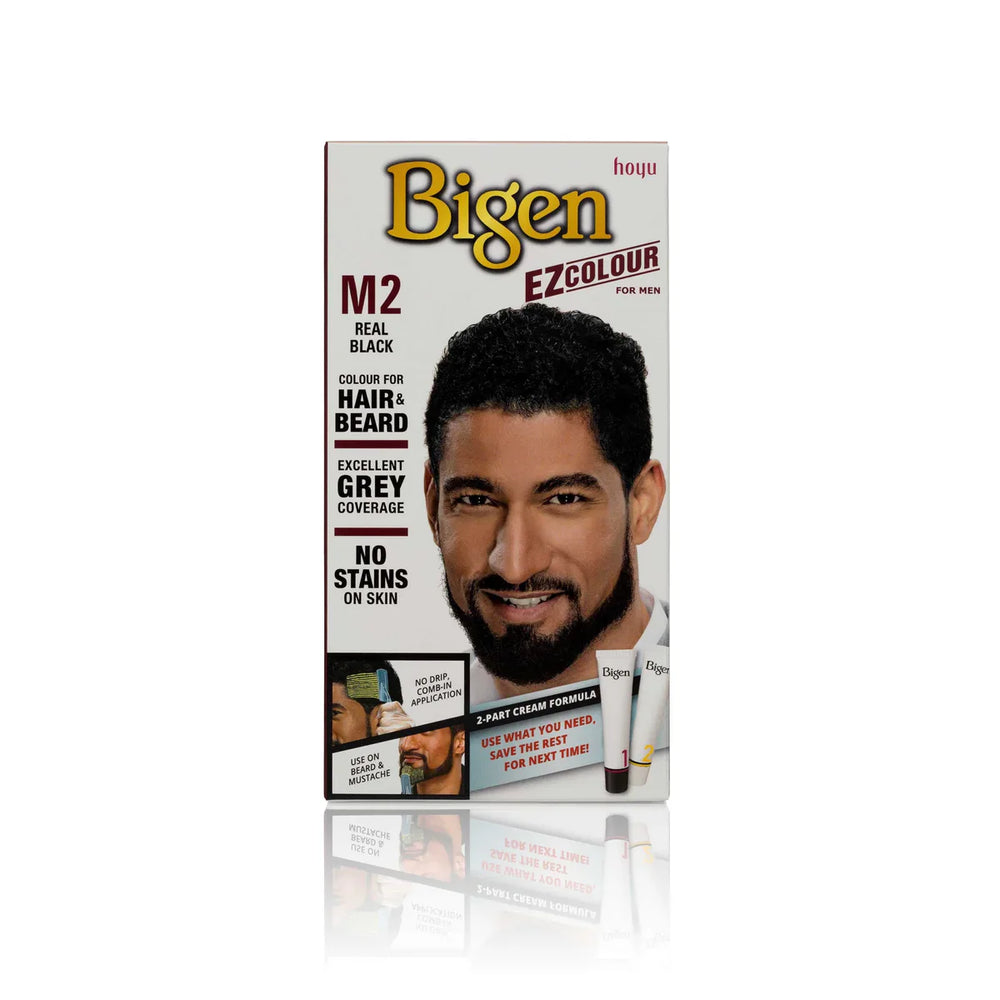 Bigen EZ Hair & Beard Dye M1 Jet Black for Men