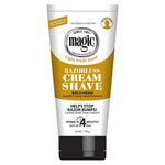 MAGIC  Razorless Cream Shave - Smooth Shaving Cream For Bald Head Maintenance 6oz