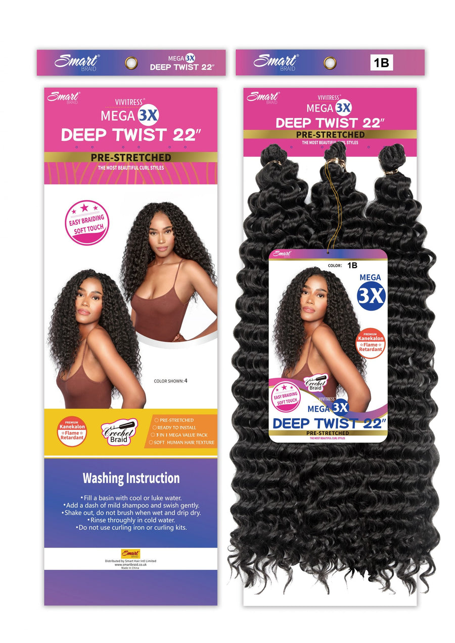 Vivitress Deep Twist Bulk 3x22”