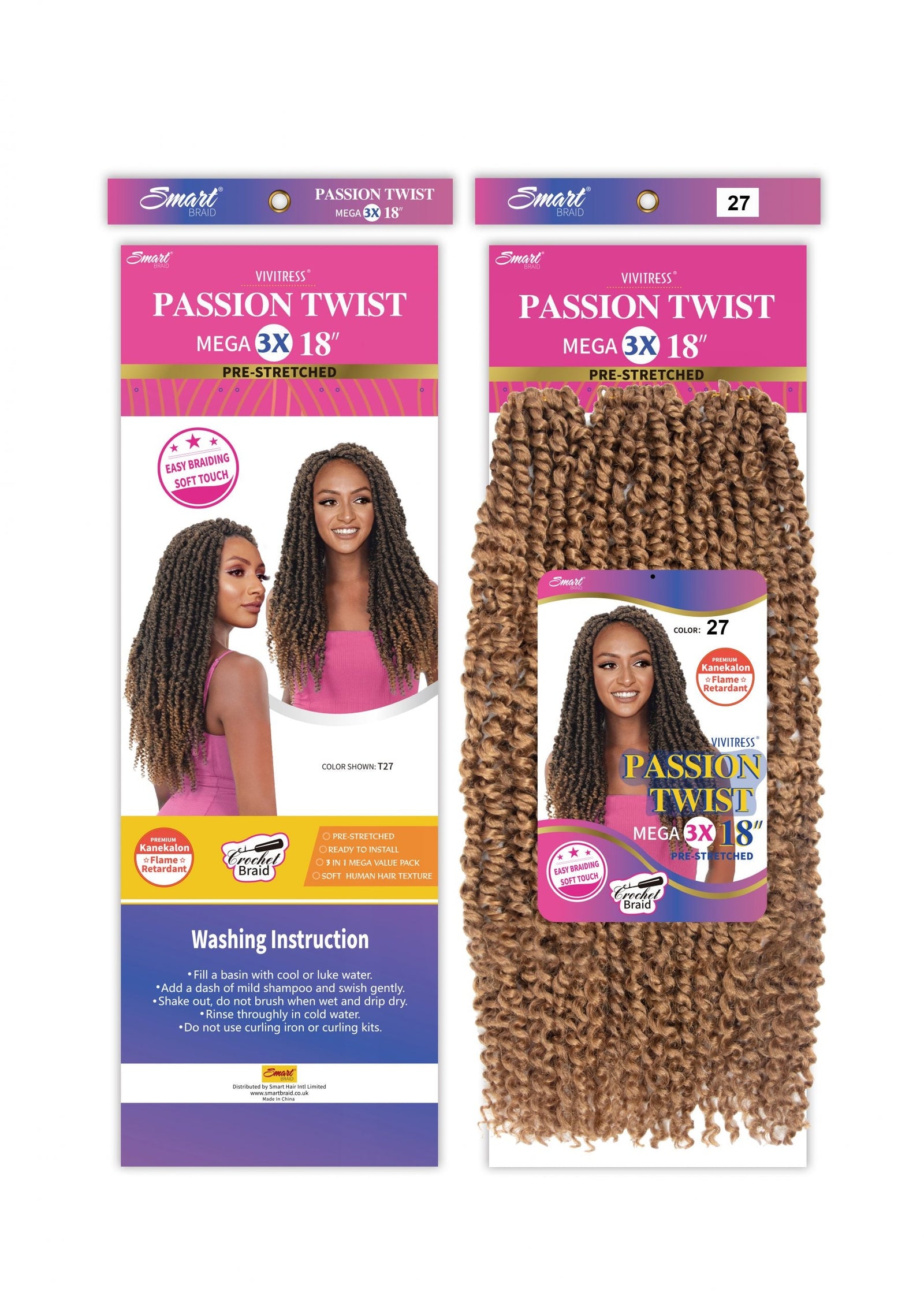 Vivitress 3x18" Passion Twist