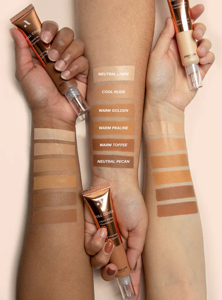 ABSOLUTE NEW YORK FACE  Full Cover Liquid Matte Foundation 30ml