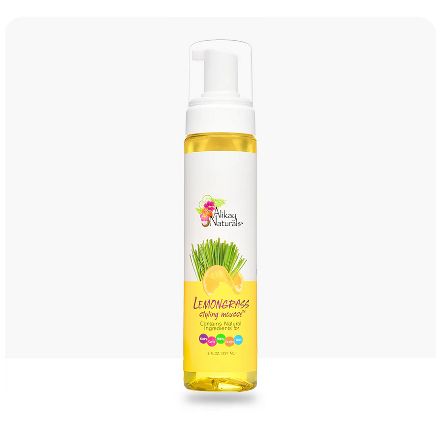 Alikay Naturals Lemongrass Styling Mousse 237ml/8oz