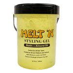 Ebin Melt’N Styling Gel  Almond Oil + Biotin 946ml