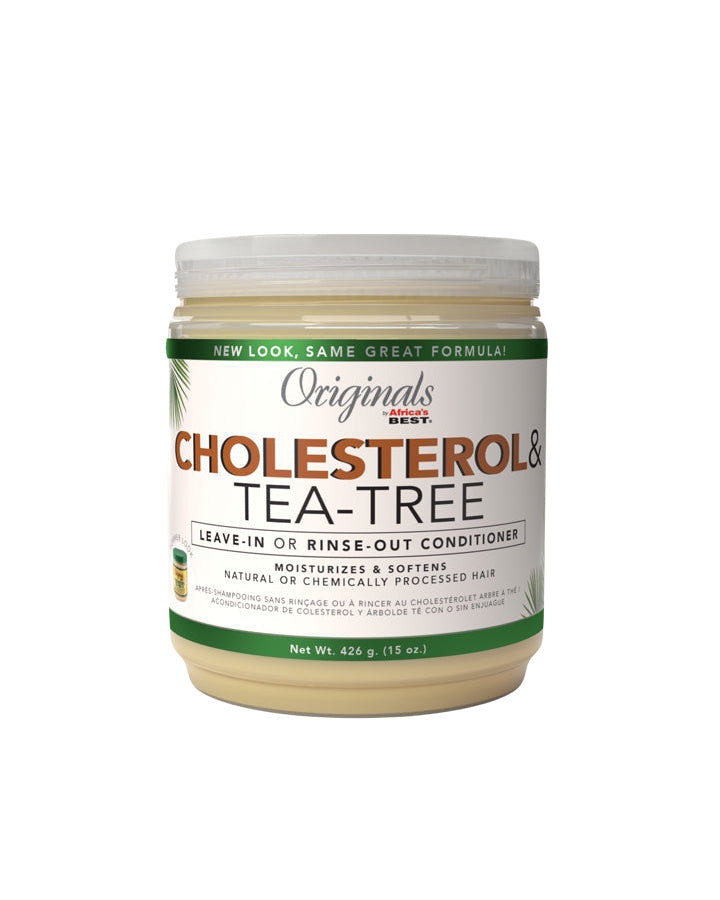 Africa’s Best Repair & Restore Collection Cholesterol & Tea-Tree Leave-In or Rinse-Out Conditioner 426g/15oz