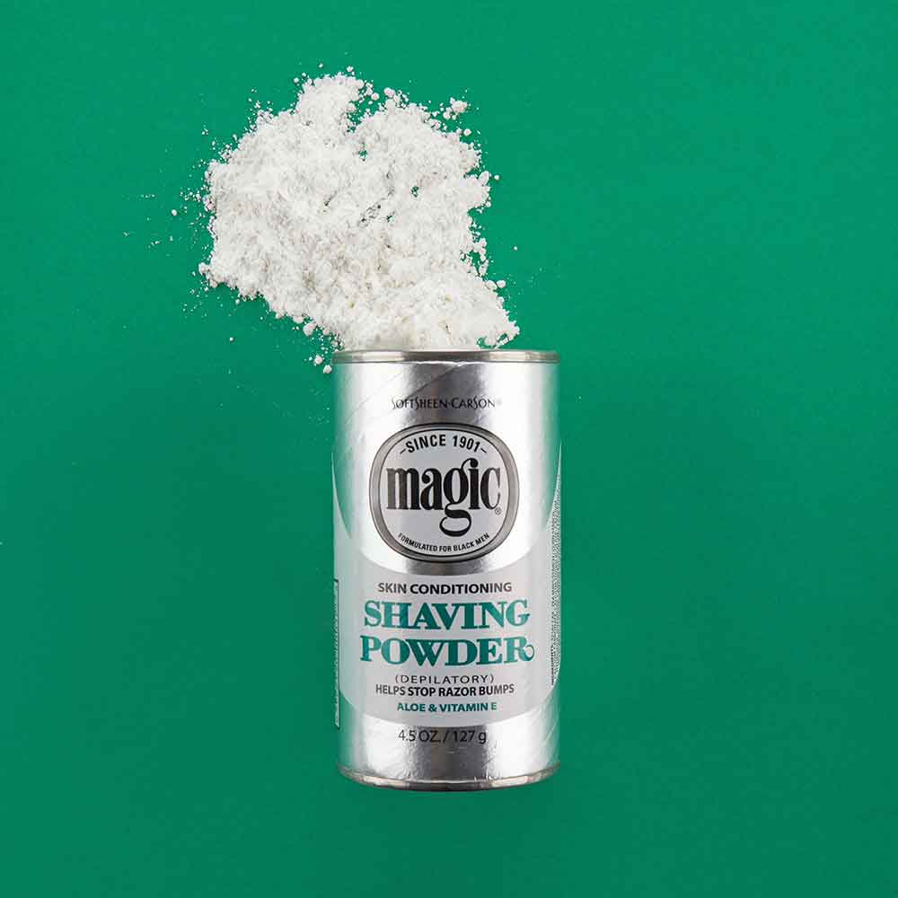 MAGIC  Skin Conditioning Razorless Shaving Powder