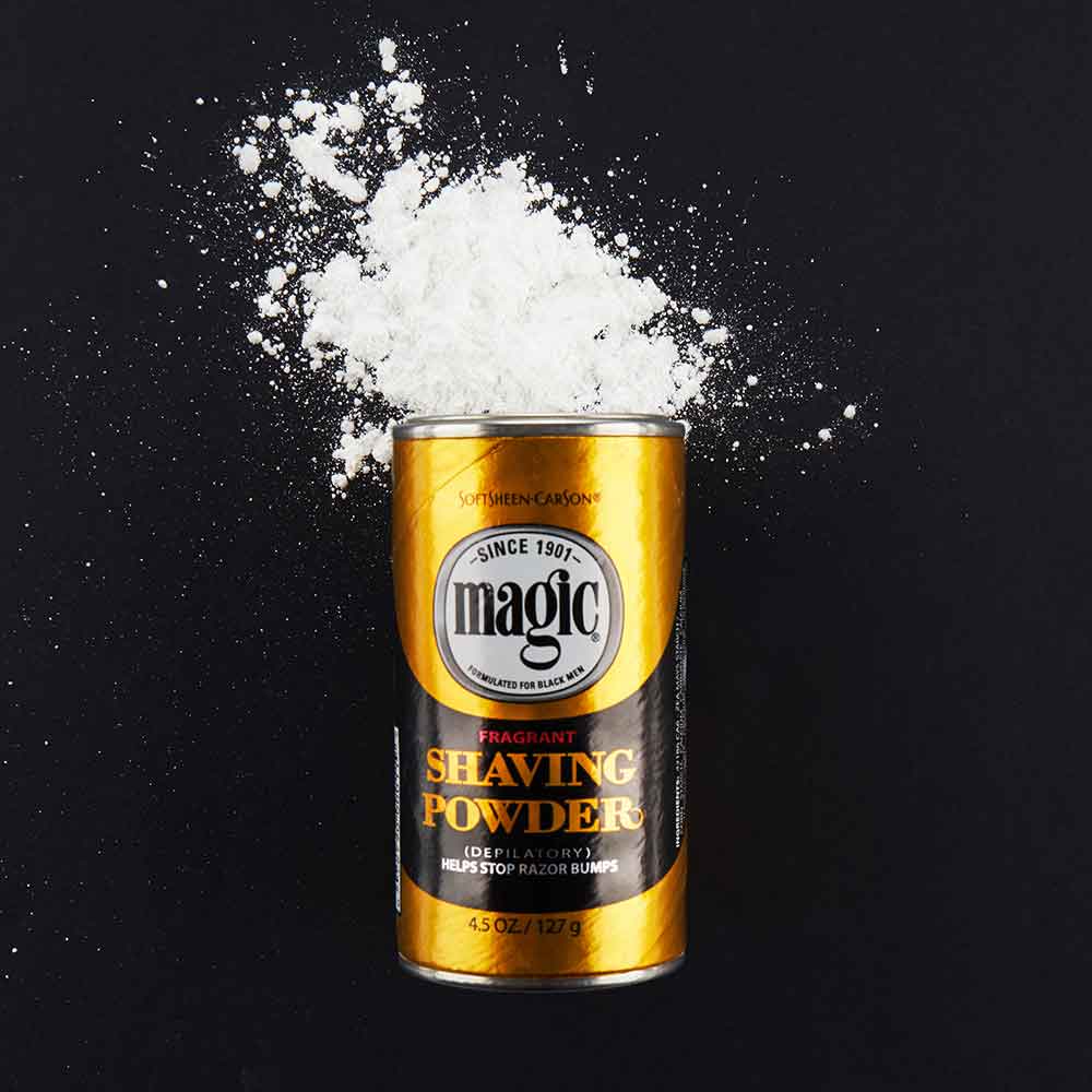 MAGIC  Fragrant Razorless Shaving Powder