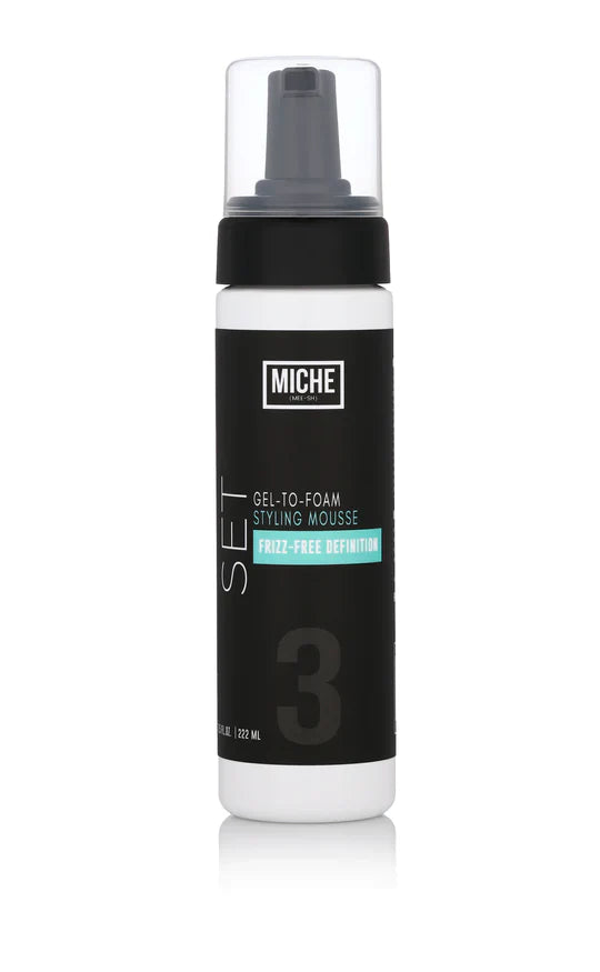 Miche Beauty Set Gel-to-Foam Hair Styling Mousse 222ml/7.5oz