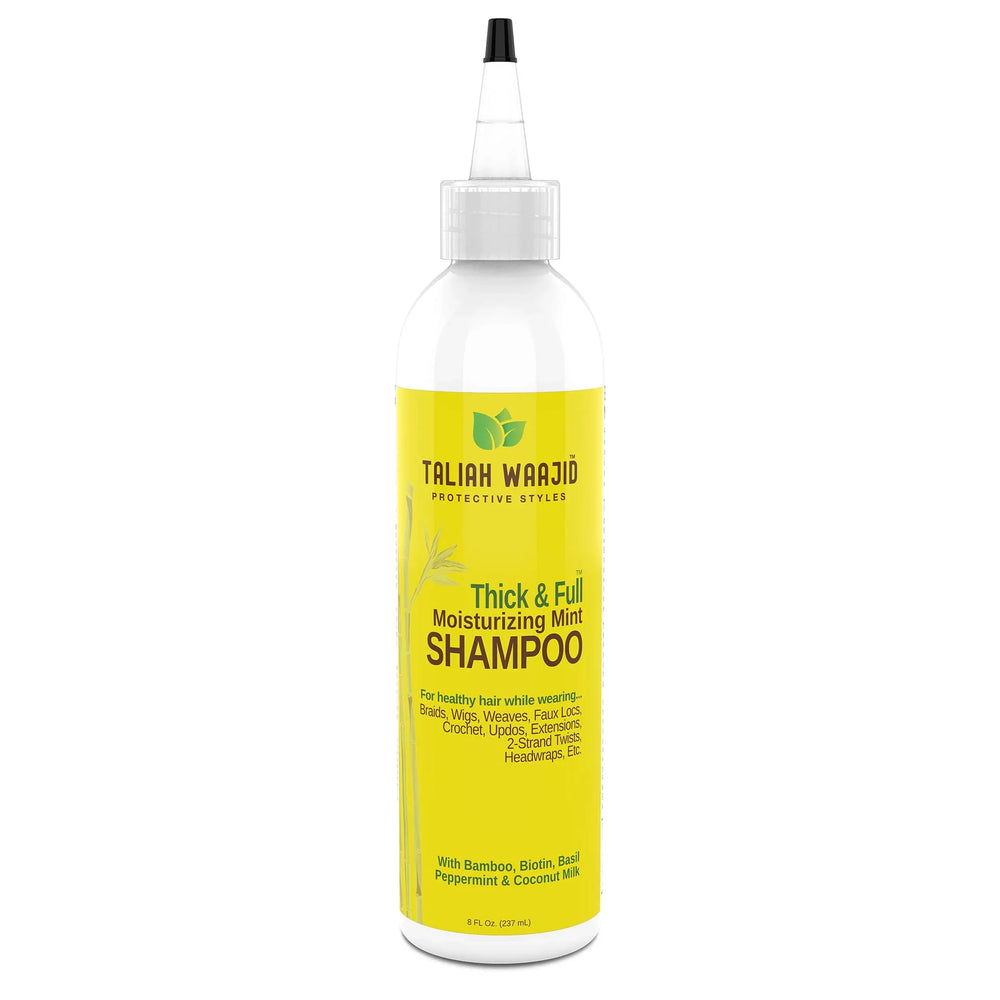 Taliah Waajid Protective Styles Thick And Full Bamboo And Coconut Milk Moisturizing Mint Shampoo 237ml