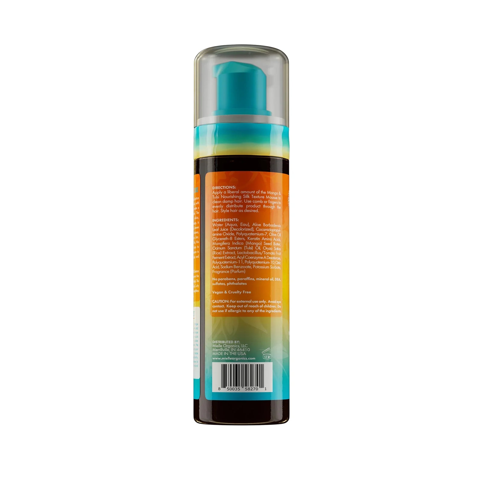 Mango & Tulsi Nourishing Silk Texture Mousse 7.5oz