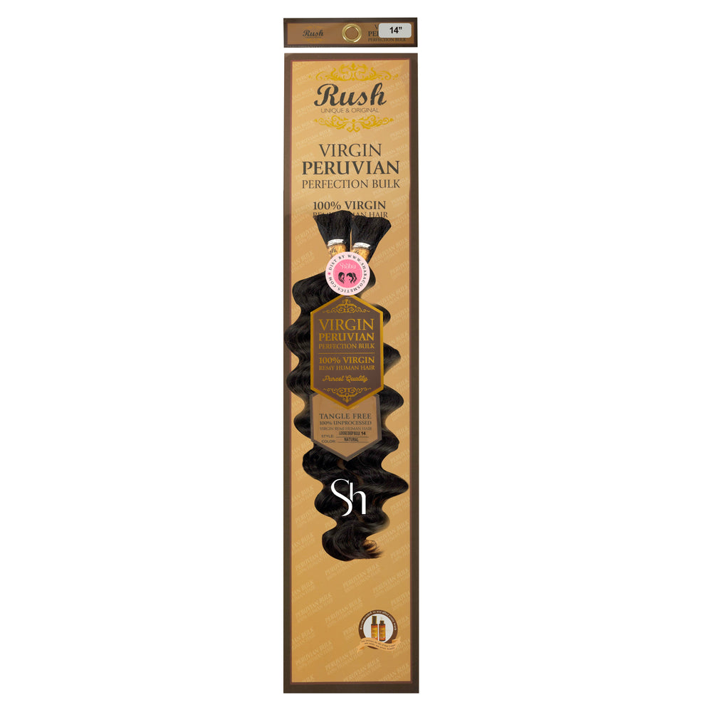 RUSH 100% REMY VIRGIN PERUVIAN LOOSE DEEP BULK
