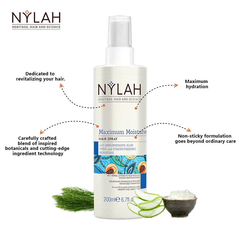NYLAH Maximum Moisture Hair Spray 200ml