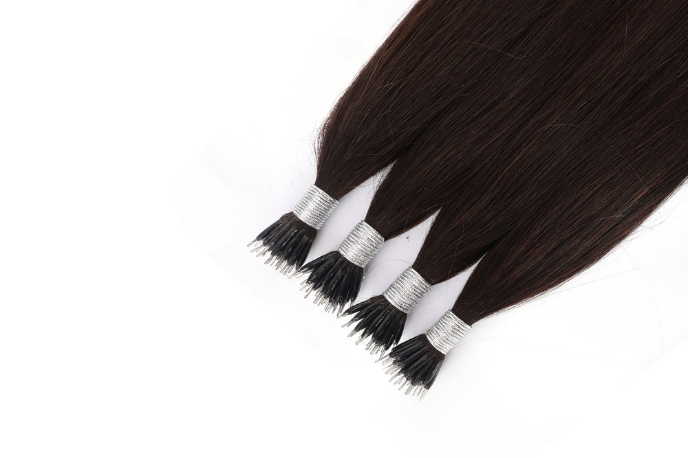 Dressmaker 100% Human Remy European Nano Straight Hair Extensions (100pcs)