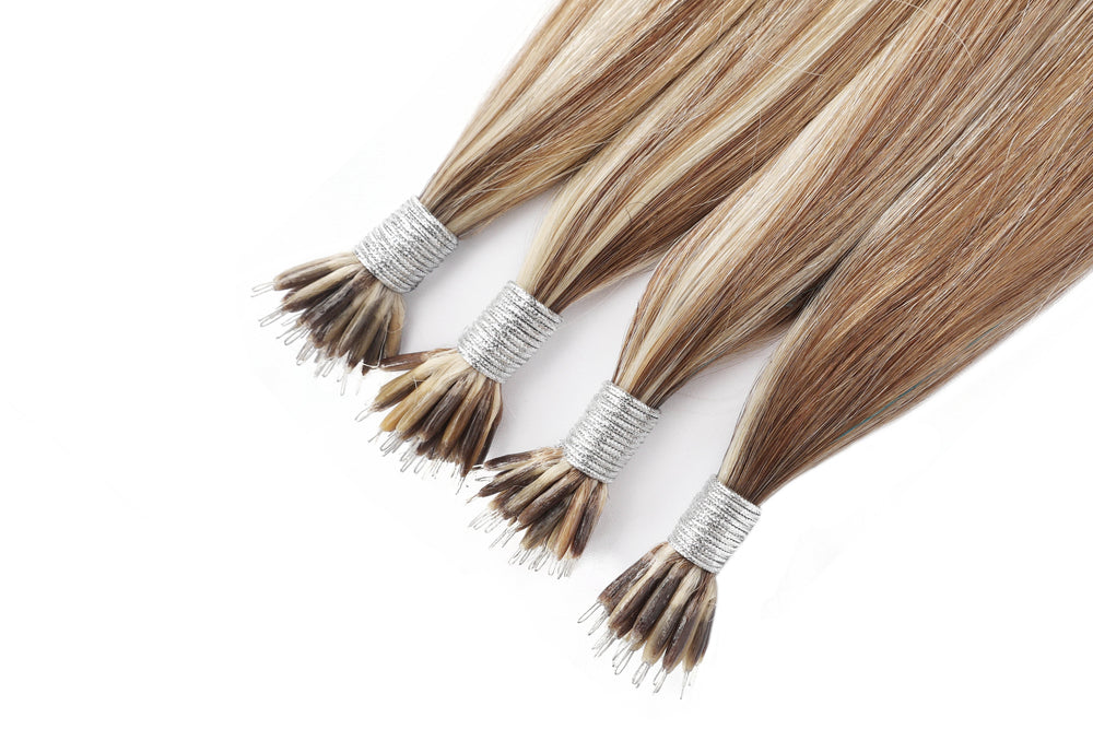 Dressmaker 100% Human Remy European Nano Straight Hair Extensions (100pcs)