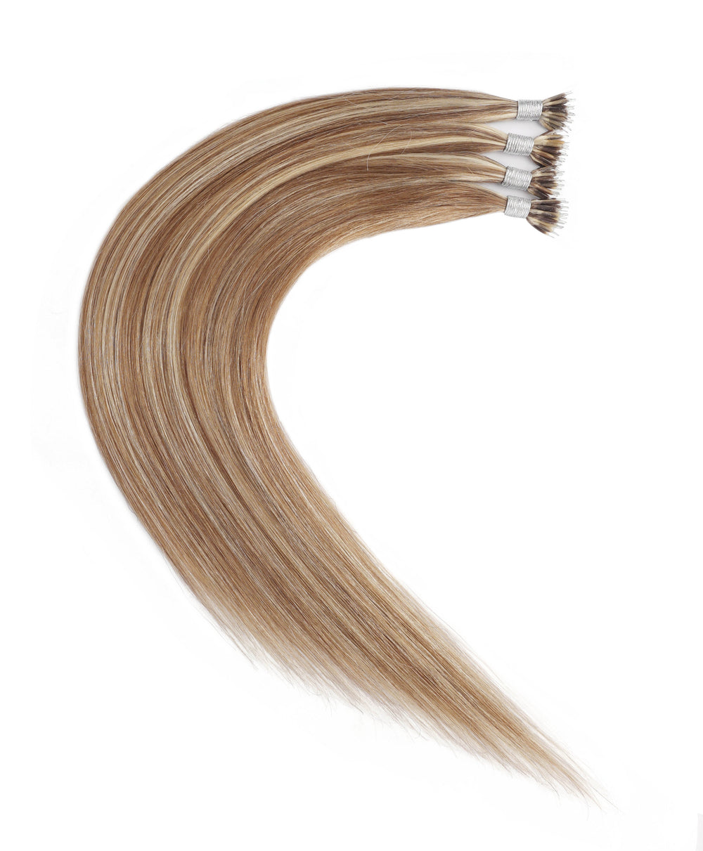 Dressmaker 100% Human Remy European Nano Straight Hair Extensions (100pcs)
