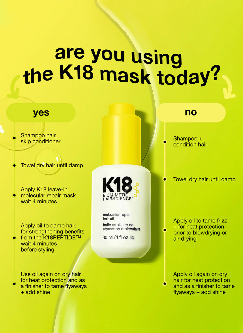 K18 molecular repair hair oil 30 ML