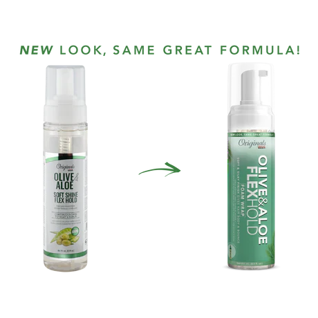 Africa’s Best Olive & Aloe Flex Hold Foam Wrap 251ml/8.5oz