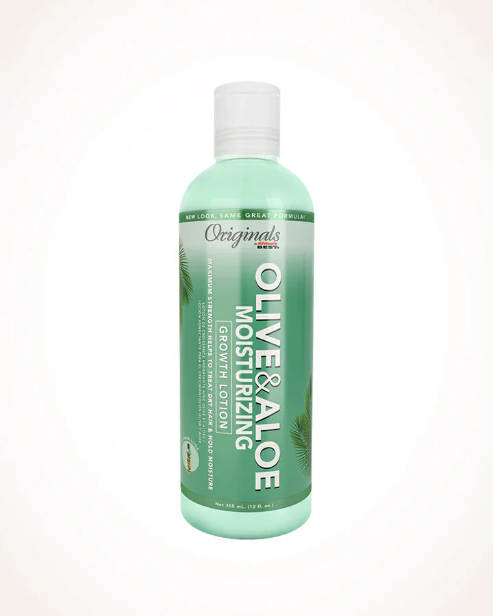 Africa’s Best Olive & Aloe Moisturizing Growth Lotion 355ml/12oz