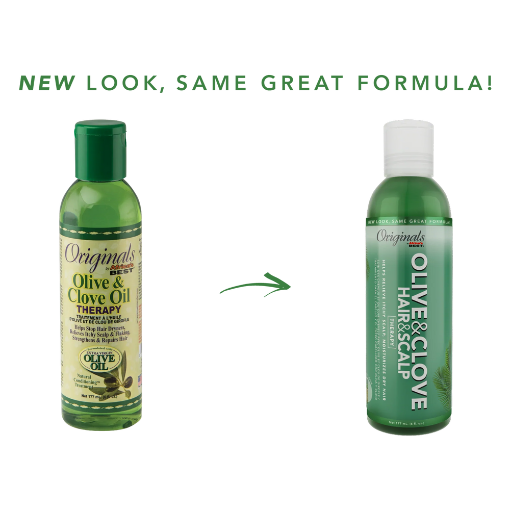 Africa’s Best Olive & Clove Hair & Scalp Oil Therapy 177ml/6oz