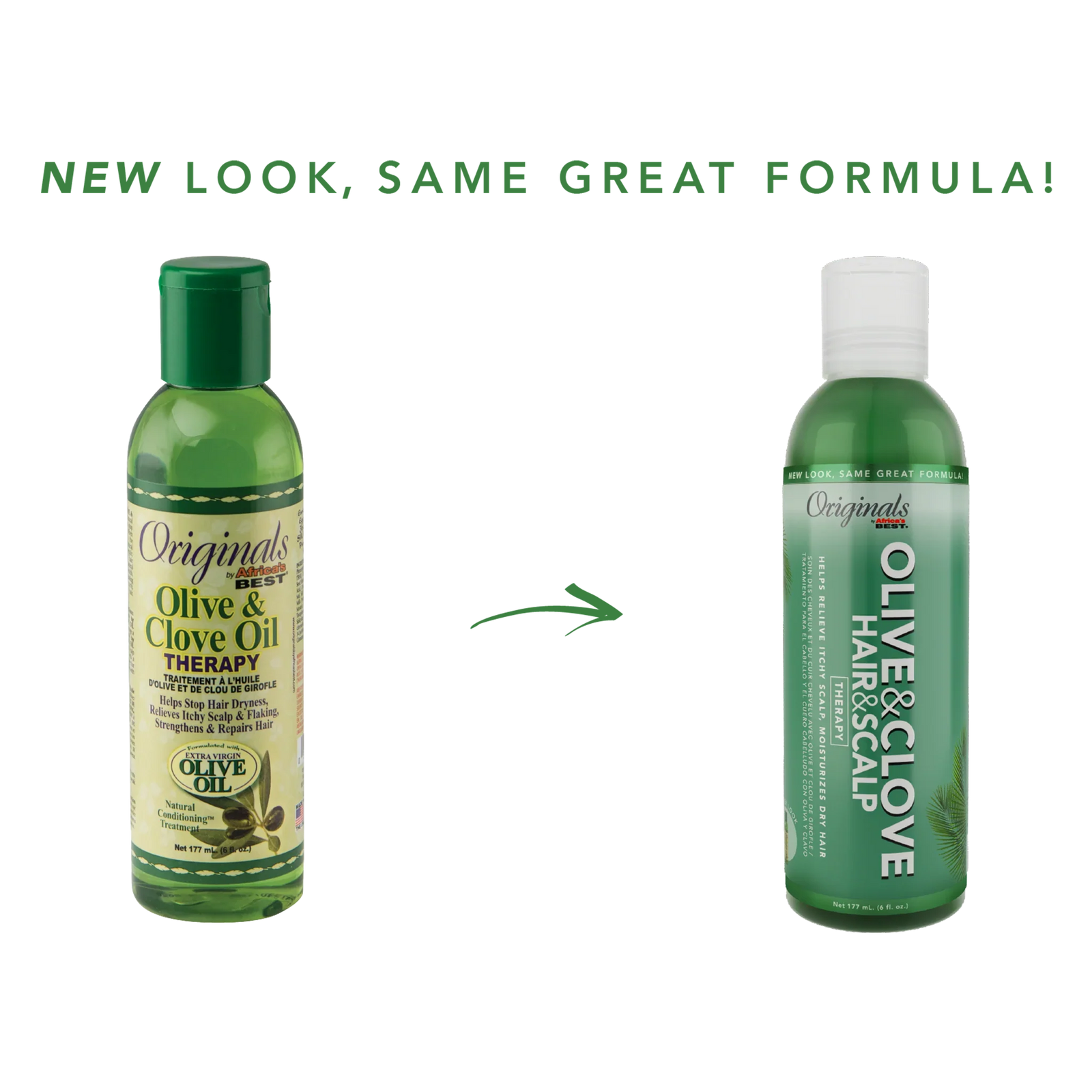 Africa’s Best Olive & Clove Hair & Scalp Oil Therapy 177ml/6oz