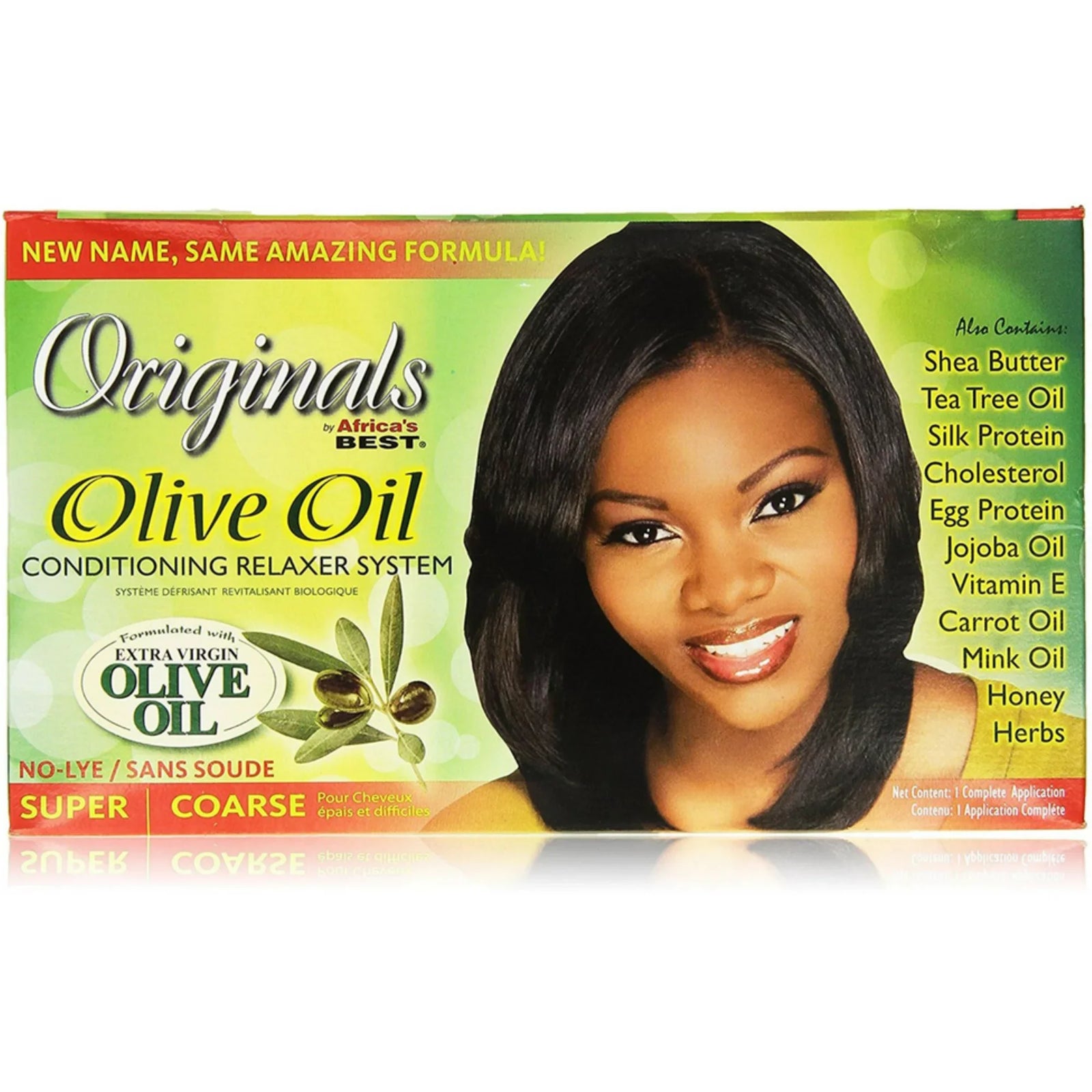 Africa’s Best Organics Olive Hair Conditioning Relaxer System 1 Application Kit